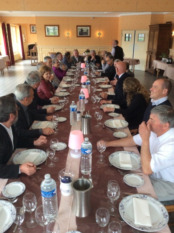 Déjeuner avec les élus du canton de Combourg
