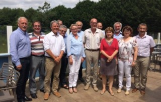 Déjeuner avec les élus du canton de Bain-de-Bretagne