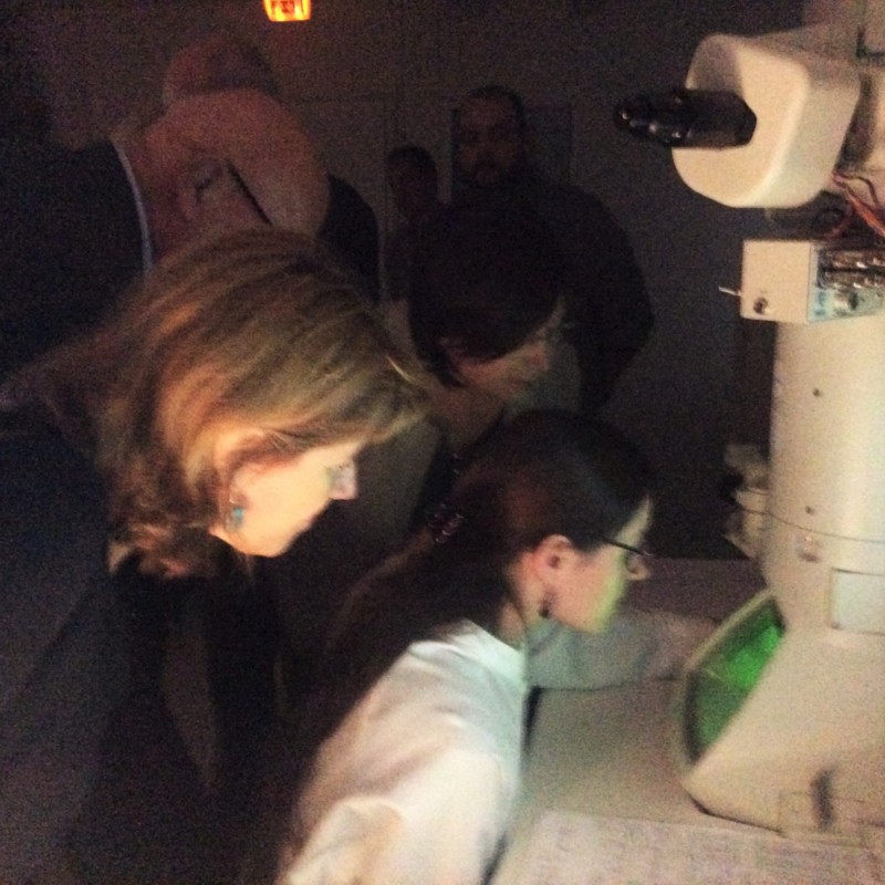 Visite de l'entreprise Eichrom à Bruz