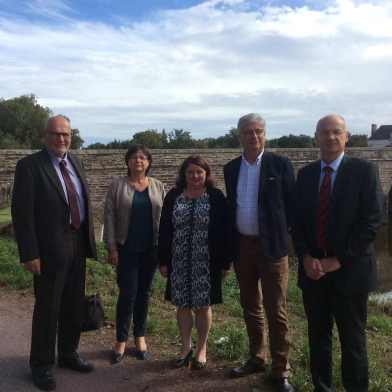 Déjeuner avec les élus