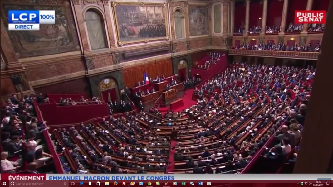 Congrès de Versailles M Macron