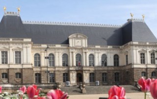 Mme Belloubet, ministre de la Justice à Rennes
