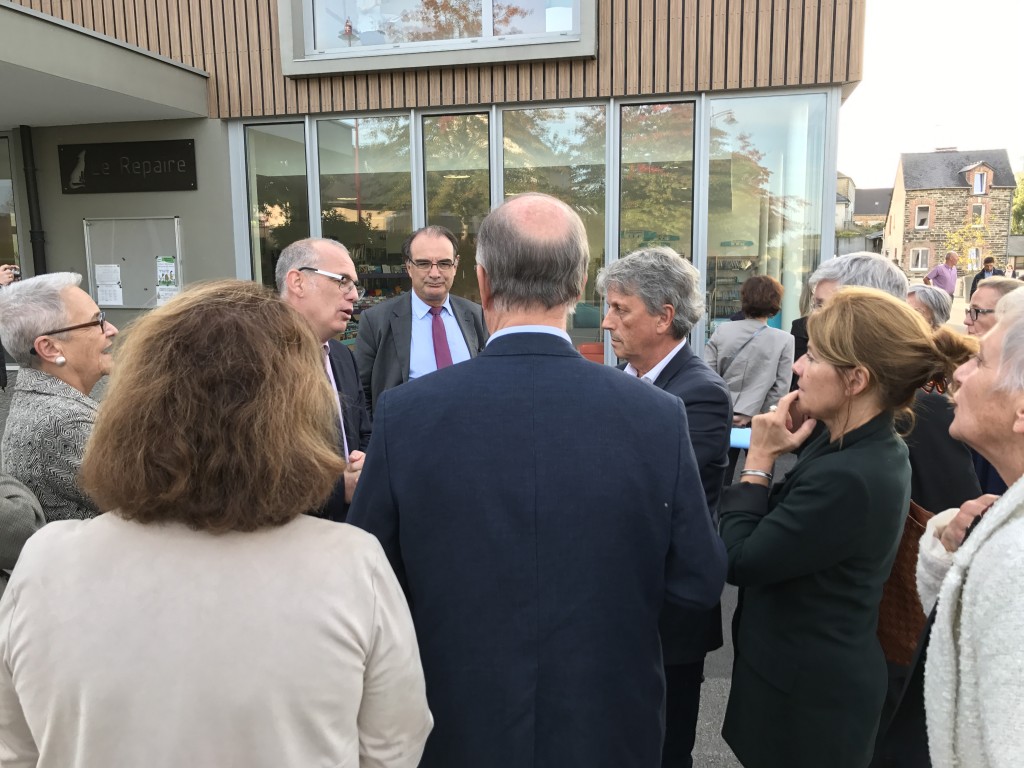 Chanteloup Inauguration du bourg renové