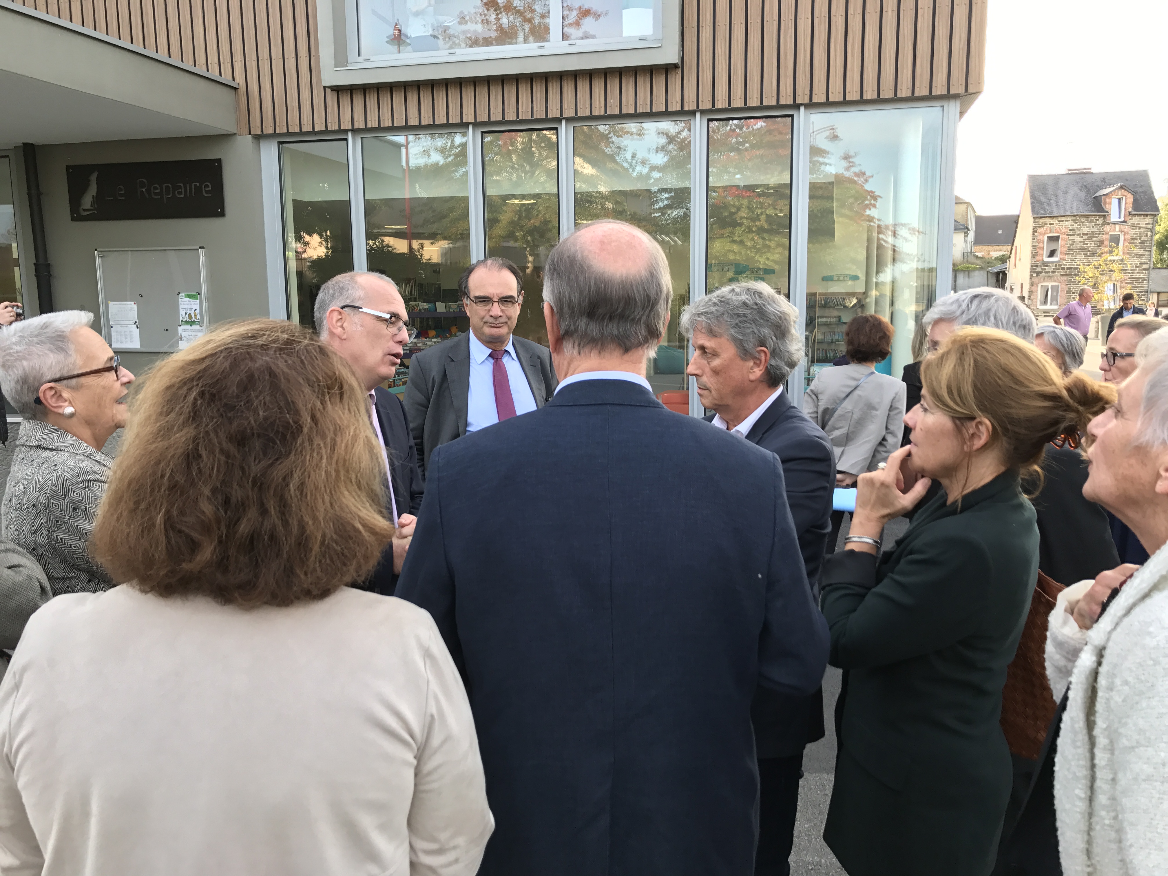 Chanteloup Inauguration du bourg renové