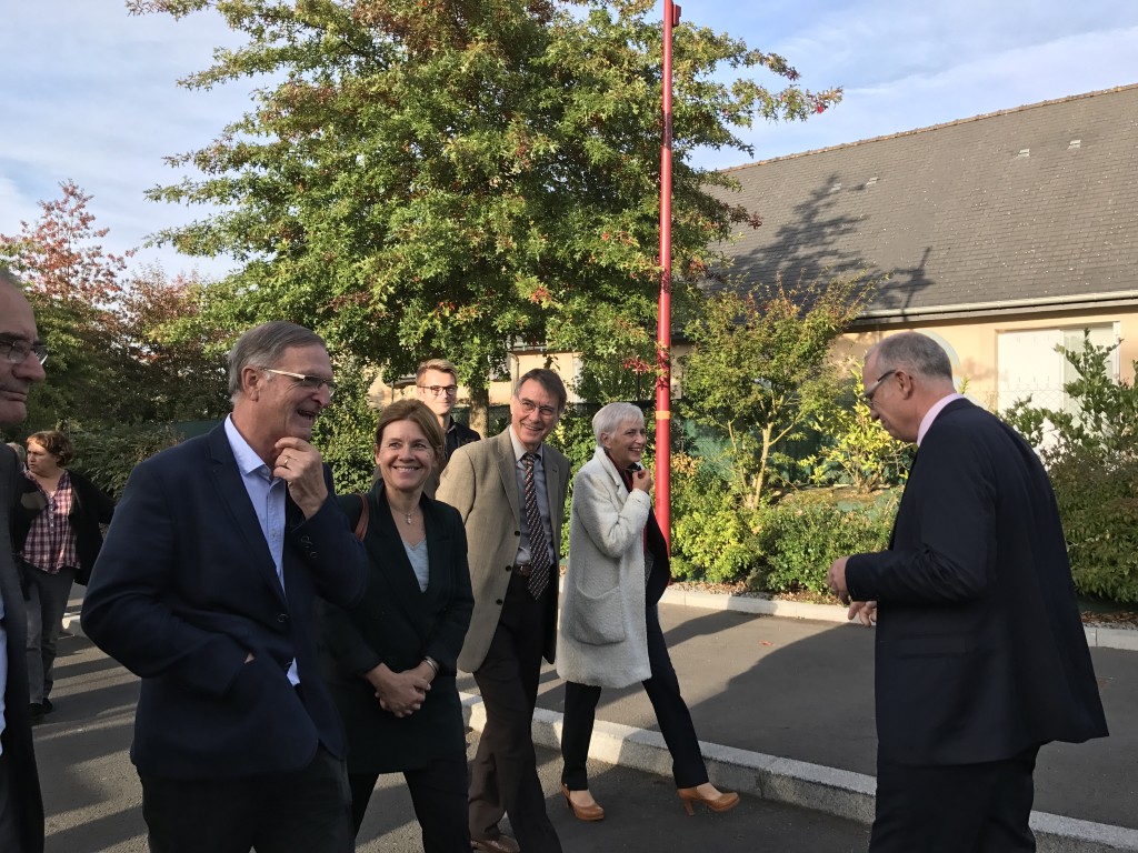 Chanteloup Inauguration du bourg renové