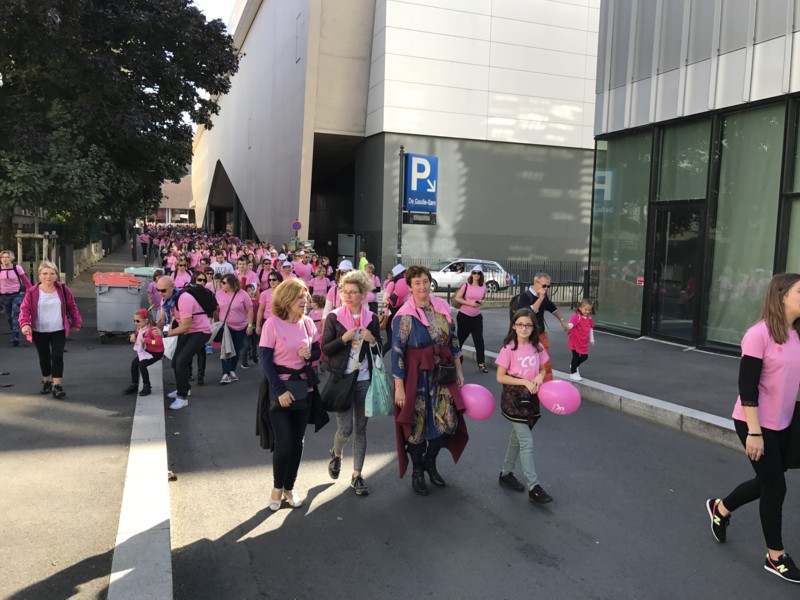Marche Rose Ligue contre le cancer du sein