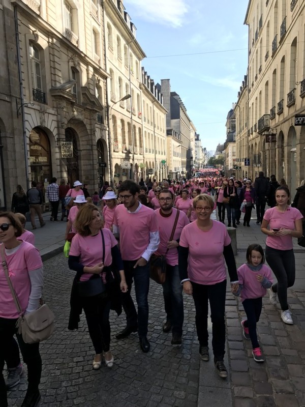 Marche Rose Ligue contre le cancer du sein