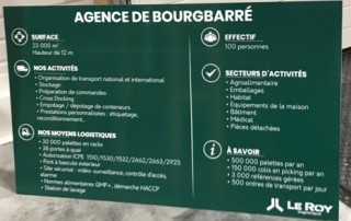 Inauguration de Le Roy Logistique à Bourgbarré