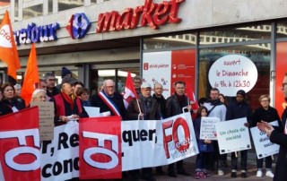 Contre l'ouverture le dimanche 13